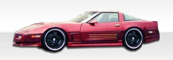 Chevrolet Corvette Duraflex GTO Side Skirts Rocker Panels - 2 Piece - 103451