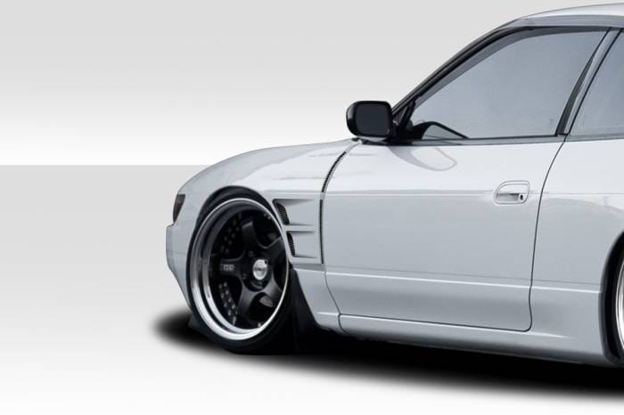 Nissan S13 Duraflex D-1 Sport Fenders - 2 Piece - 104235