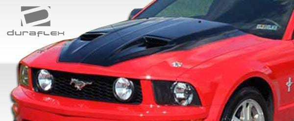Ford Mustang Duraflex Mach1 Hood - 1 Piece - 104172 thumbnail 3