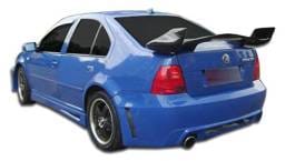 Volkswagen Jetta Duraflex Velocity Rear Bumper Cover - 1 Piece - 104526