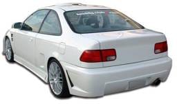 Honda Civic 2DR & 4DR Duraflex B-2 Rear Bumper Cover - 1 Piece - 105538