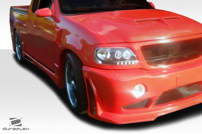 Ford F150 Duraflex Platinum Side Skirts Rocker Panels - 4 Piece - 105690 thumbnail 2