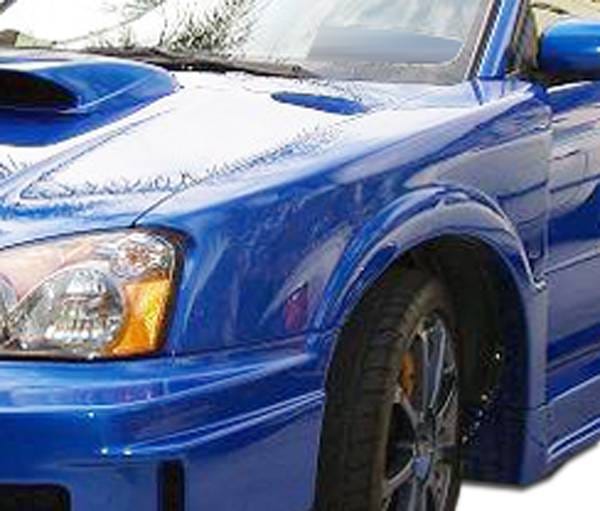 Subaru WRX Duraflex C-GT Wide Body Front Fenders - 2 Piece - 105434