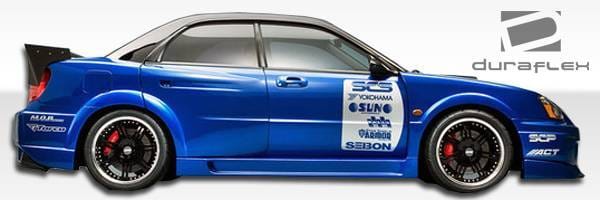 Subaru WRX Duraflex C-GT Wide Body Front Fenders - 2 Piece - 105434 thumbnail 2
