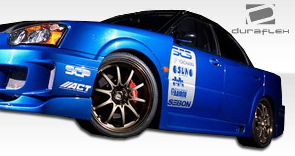 Subaru WRX Duraflex C-GT Wide Body Front Fenders - 2 Piece - 105434 thumbnail 4