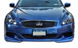 Infiniti G37 Duraflex J-Spec Front Lip Under Spoiler Air Dam - 1 Piece - 106122