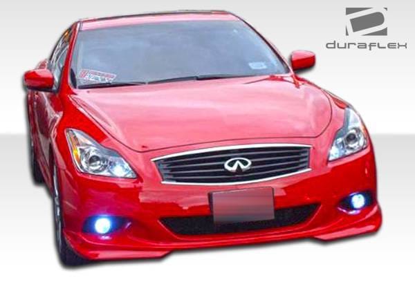 Infiniti G37 Duraflex J-Spec Front Lip Under Spoiler Air Dam - 1 Piece - 106122 thumbnail 2