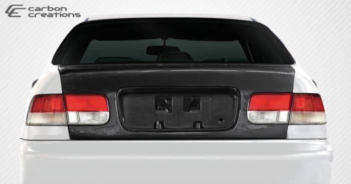 Honda Civic 2DR Carbon Creations OEM Trunk - 1 Piece - 106381 thumbnail 3