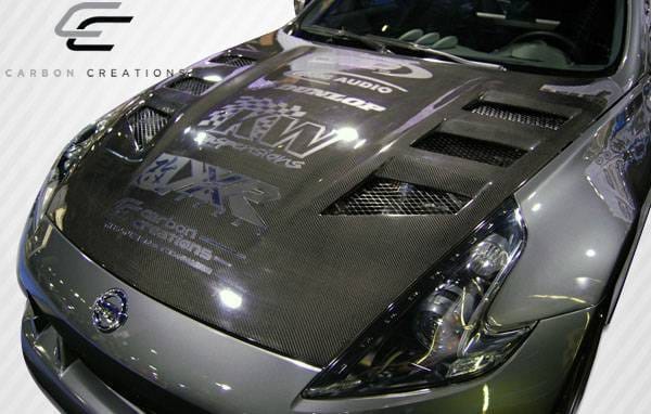 Nissan 370Z Carbon Creations Hot Wheels Hood - 1 Piece - 105852 thumbnail 3
