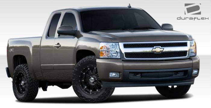 Chevrolet Silverado Duraflex Off Road Bulge Front Fenders - 2 Piece - 106467 thumbnail 2