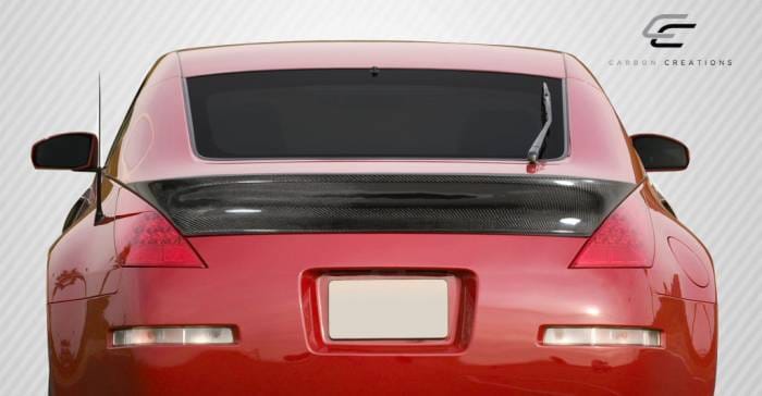 Nissan 350Z Carbon Creations I-Spec Wing Trunk Lid Spoiler - 1 Piece - 107074 thumbnail 2