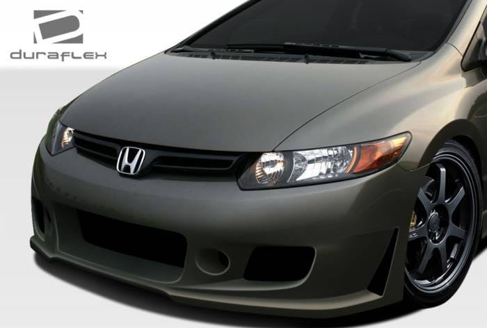 Honda Civic 2DR Duraflex B-2 Front Bumper Cover - 1 Piece - 106855 thumbnail 3