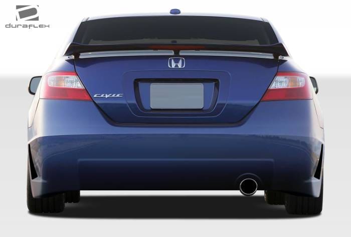 Honda Civic 2DR Duraflex B-2 Rear Bumper Cover - 1 Piece - 106857 thumbnail 2