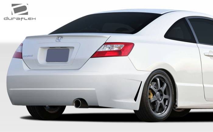 Honda Civic 2DR Duraflex B-2 Rear Bumper Cover - 1 Piece - 106857 thumbnail 3