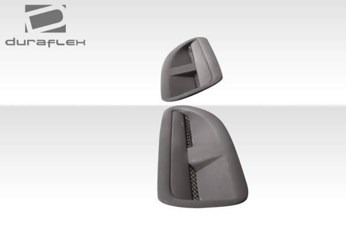 Porsche Panamera Duraflex Eros Version 1 Hood Scoops - 1 Piece - 107265 thumbnail 5