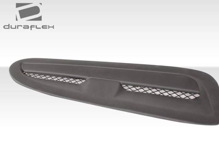 Porsche Panamera Duraflex Eros Version 1 Hood Scoops - 1 Piece - 107265 thumbnail 6