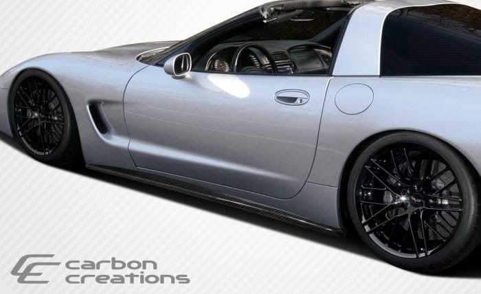 Chevrolet Corvette Carbon Creations AC Edition Side Skirts Rocker Panels - 2 Piece - 107484 thumbnail 2