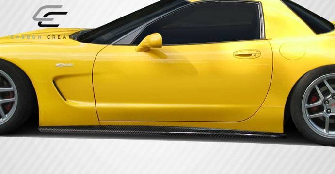 Chevrolet Corvette Carbon Creations AC Edition Side Skirts Rocker Panels - 2 Piece - 107484 thumbnail 3