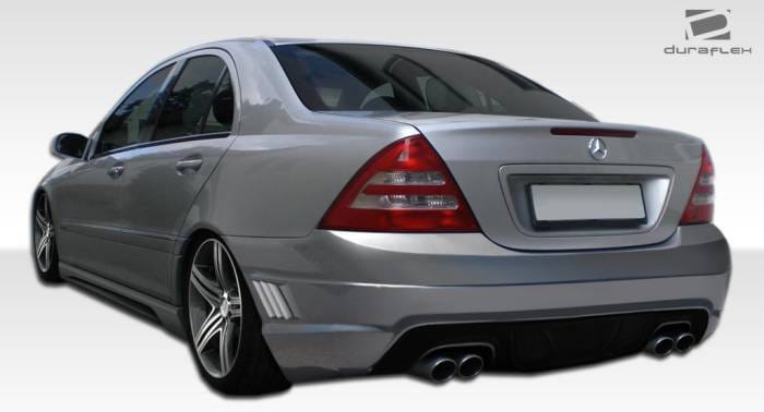 Mercedes-Benz C Class Duraflex W-1 Side Skirts Rocker Panels - 2 Piece - 107135 thumbnail 3