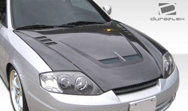 Hyundai Tiburon Duraflex Type M Hood - 1 Piece - 107187 thumbnail 2