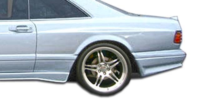 Mercedes-Benz S Class Duraflex AMG Look Wide Body Rear Fender Flares - 2 Piece - 107200
