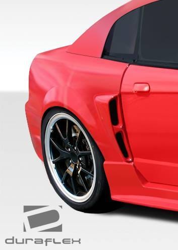 Ford Mustang Duraflex CBR500 Wide Body Rear Fender Flares - 2 Piece - 107584 thumbnail 3