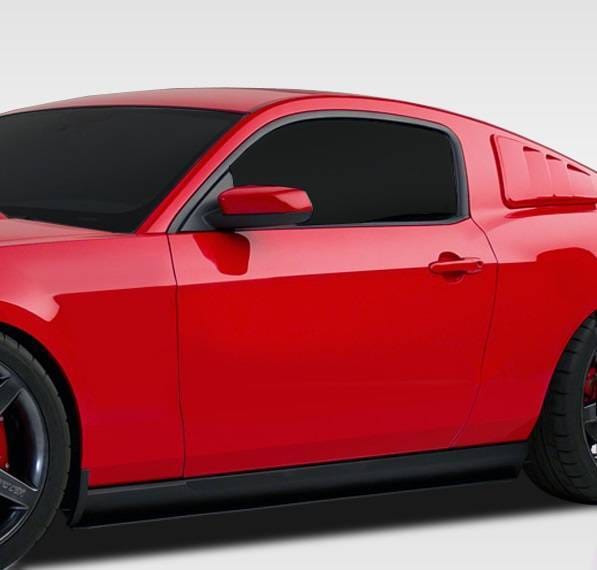Ford Mustang Duraflex R-Spec Side Skirt Splitters - 2 Piece - 107607