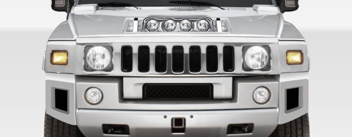 Hummer H2 Duraflex BR-N Foglight Panel for Hood - 1 Piece - 107748