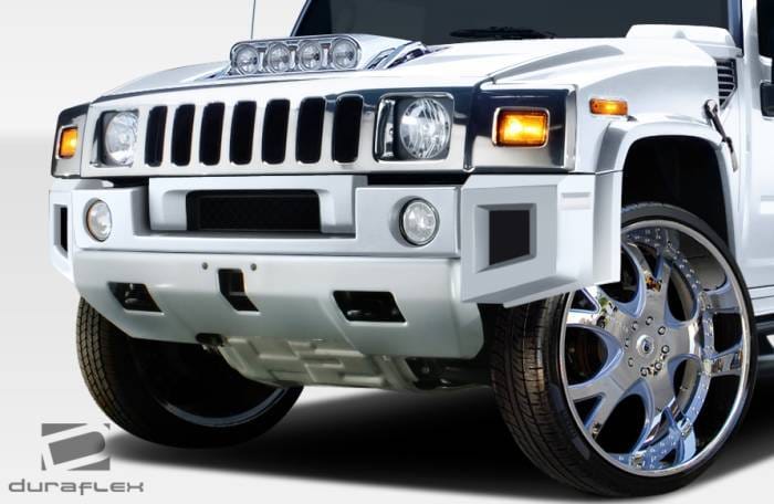 Hummer H2 Duraflex BR-N Foglight Panel for Hood - 1 Piece - 107748 thumbnail 2