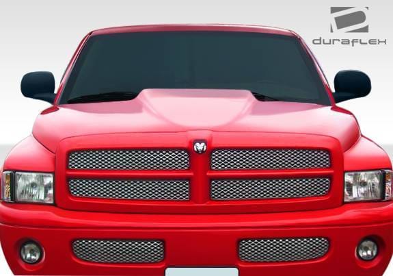 Dodge Ram Duraflex Cowl Induction Hood - 1 Piece - 107902 thumbnail 2