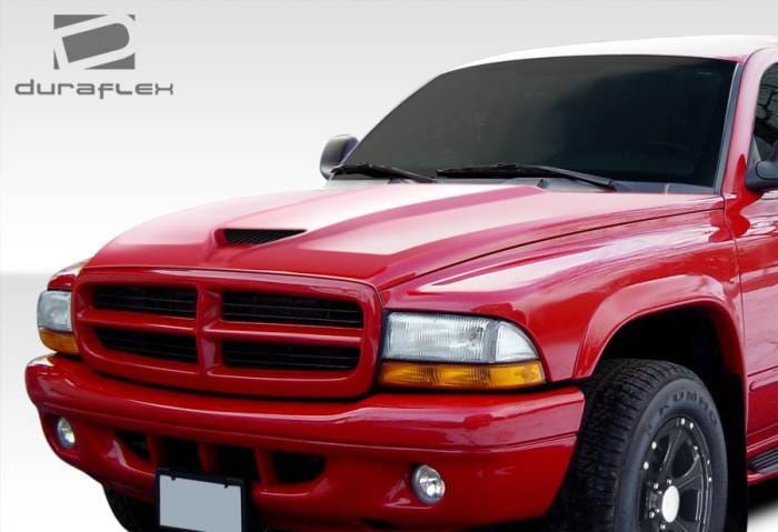 Dodge Dakota Duraflex SS Hood - 1 Piece - 108236 thumbnail 2