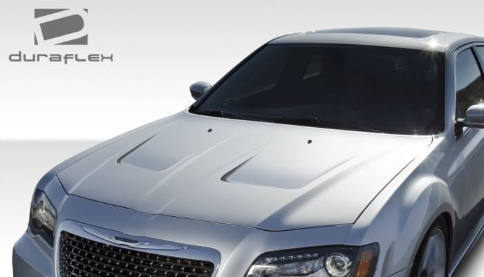 Chrysler 300 Duraflex Brizio Hood - 1 Piece - 108328 thumbnail 2