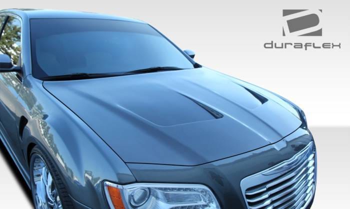 Chrysler 300 Duraflex Brizio Hood - 1 Piece - 108328 thumbnail 3