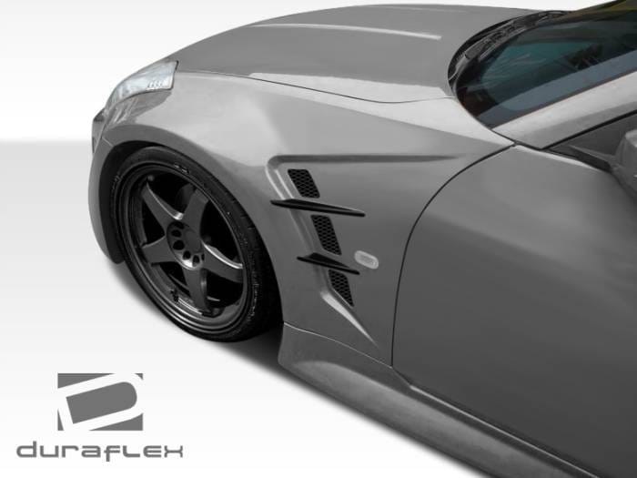 Nissan 350Z Duraflex W-1 Fenders - 2 Piece - 108264 thumbnail 3