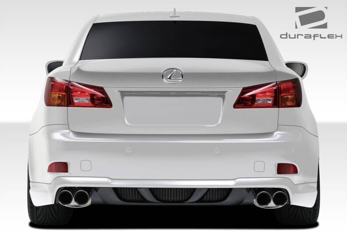 Lexus IS W-1 Duraflex Rear Bumper Lip Body Kit 108677 thumbnail 2
