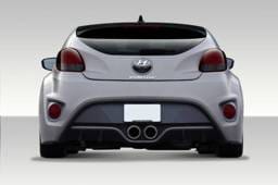 Hyundai Veloster Duraflex Turbo Look Rear Bumper Cover - 1 Piece - 108847