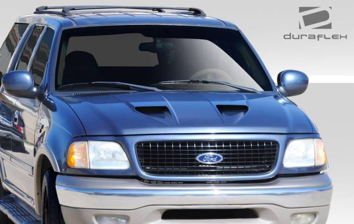 Ford F150 Duraflex CV-X Version 3 Hood - 1 Piece - 109245 thumbnail 2