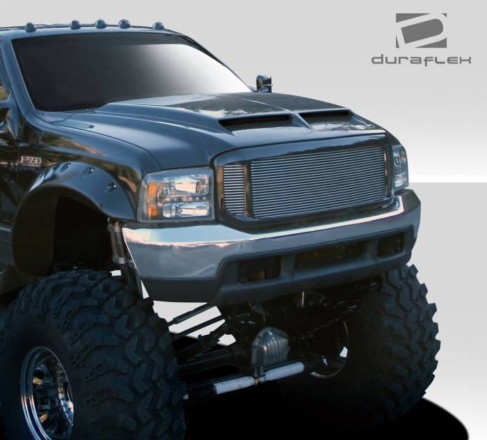 Ford Excursion Duraflex CV-X Hood - 1 Piece - 109247 thumbnail 2