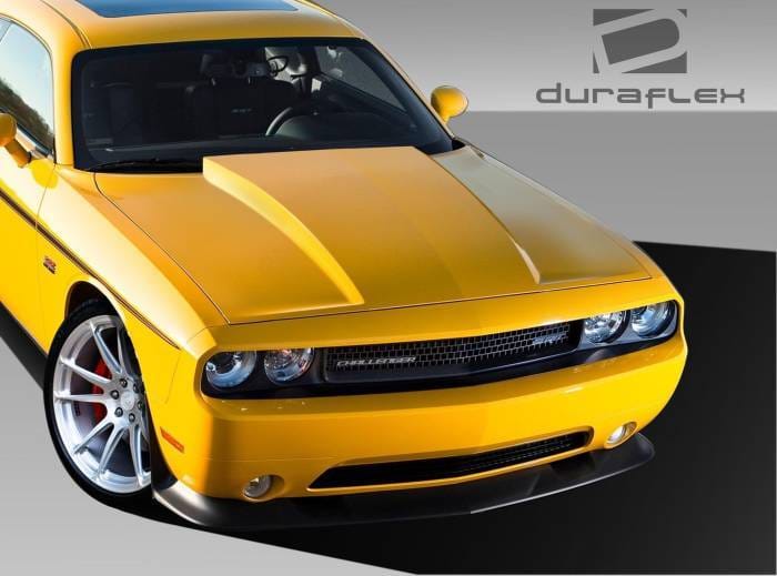 Dodge Challenger Duraflex Cowl Hood - 1 Piece - 109252 thumbnail 2