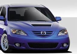 Mazda 3 4DR HB Duraflex M-Speed Hood - 1 Piece - 109501