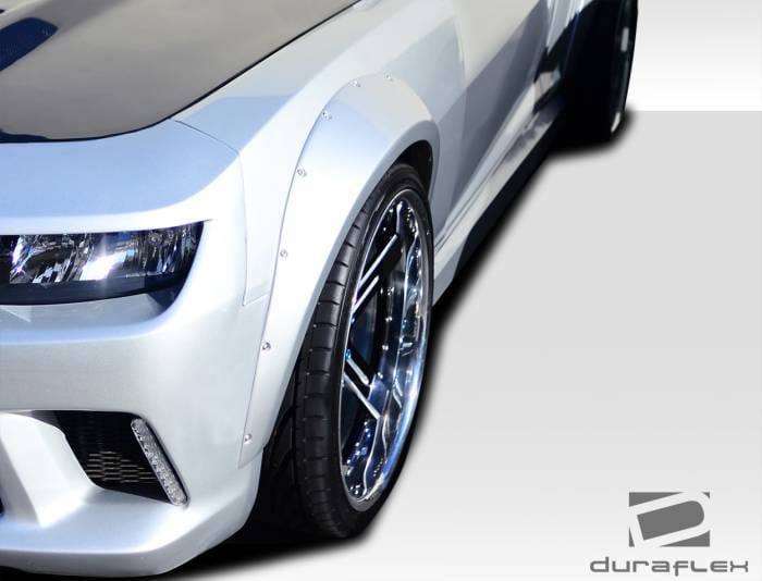Chevrolet Camaro Duraflex Wide Body GT Concept Front Fender Flares - 2 Piece - 109799 thumbnail 2