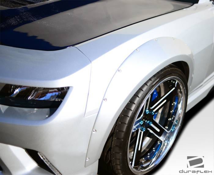Chevrolet Camaro Duraflex Wide Body GT Concept Front Fender Flares - 2 Piece - 109799 thumbnail 3