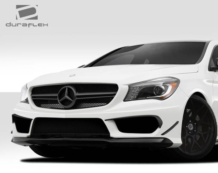 Mercedes-Benz CLA Duraflex Black Series Look Front Bumper Cover - 5 Piece - 112006 thumbnail 3