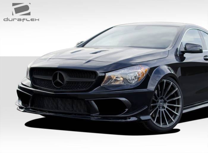 Mercedes-Benz CLA Duraflex Black Series Look Wide Body Front Bumper Cover - 7 Piece - 112011 thumbnail 3