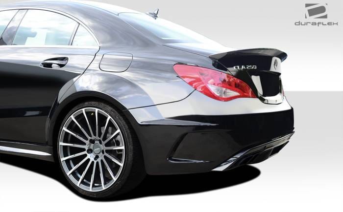Mercedes-Benz CLA Duraflex Black Series Look Wide Body Rear Bumper Cover - 1 Piece - 112013 thumbnail 2