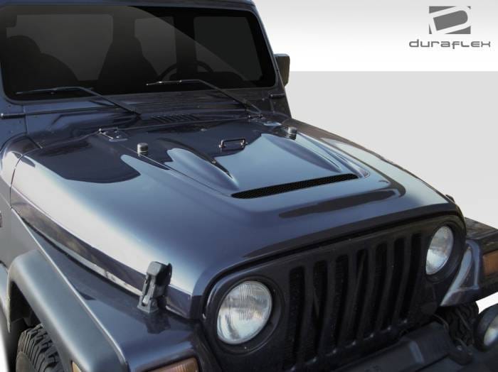 Jeep Wrangler Heat Reduction Duraflex Body Kit- Hood 112018 thumbnail 2