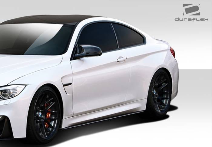 BMW 4 Series M Perf Look Duraflex Side Skirts Splitter Body Kit 112216 thumbnail 2