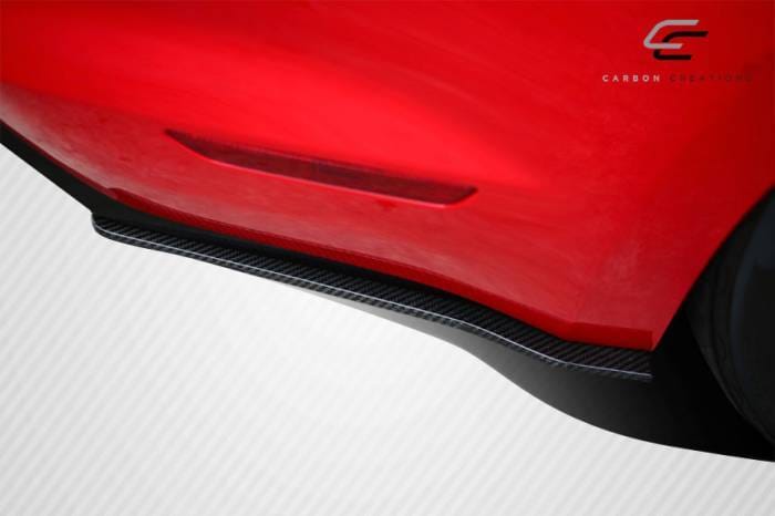 Ford Mustang Carbon Creations GT Concept Rear Add Ons - 2 Piece - 112316 thumbnail 4
