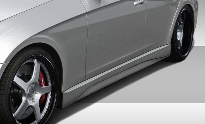 Mercedes CLS Eros Version 1 Duraflex Side Skirts Body Kit 112067