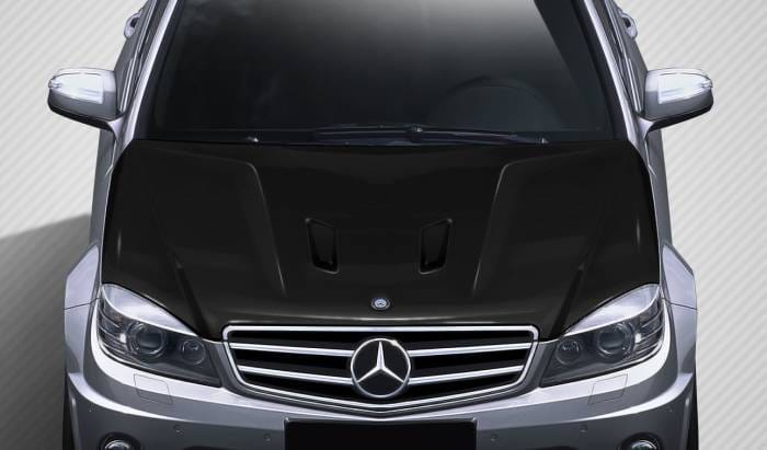 Mercedes-Benz C Class Carbon Creations Black Series Look Hood - 1 Piece - 112324